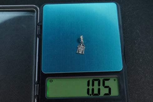 Pure Silver Venkateshwara Antique Locket 1.05G By Mahita Collections