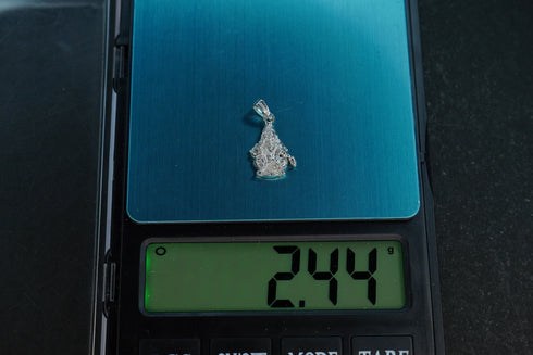 Pure Silver Ayyappa Locket 2.44G By Mahita Collections