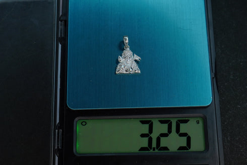 Pure Silver Murugan Pendant 3.25G By Mahita Collections