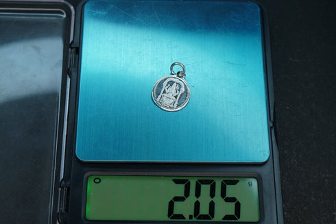 Pure Silver Kanchi Kamakshi Silver Kavach 2.06G By Mahita Collections