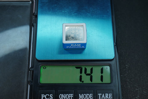 Pure Silver Ram Paduka 7.44G By Mahita Collections