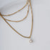 Palmonas Dainty Layered Gold Necklace