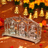 Servdharm Lakshmi Ganesh Saraswati Silver Plated Idol 5.5 Inch