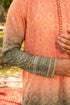 Kzari Elegant Pumpkin Shaded Kurta