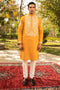 Kzari Sophisticated Oyster Yellow Kurta
