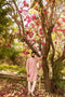 Kzari Vibrant Coral Pink Digital Print Kurta