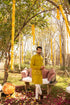 Kzari Serene Aquamarine Bandi Kurta