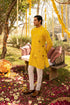 Kzari Radiant Golden Rod Bandi Kurta Set