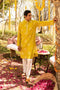 Kzari Rustic Granola Checks Batik Kurta