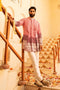 Kzari Vibrant Apple Shaded Indowestern