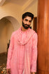 Kzari Dazzling Flamingo Pink Mirror Foil Kurta Set