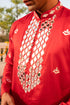 Kzari Auspicious Sindoor Lal Kanch Kurta