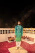 Kzari Iridescent Capri Peacock Mirror Kurta