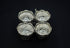 Pure Silver Panchapali Four Bowl Set 43.56g