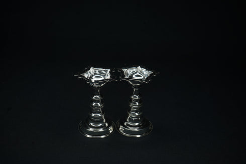 Pure Silver 5 Mukh Diya Pair 40g approx.