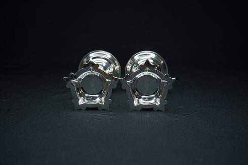 Pure Silver 5 Mukh Diya Pair 40g approx.