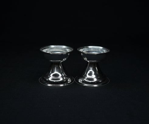 Pair of Pure Silver Lamps 21 grams