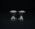 Pair of Pure Silver Lamps 21 grams