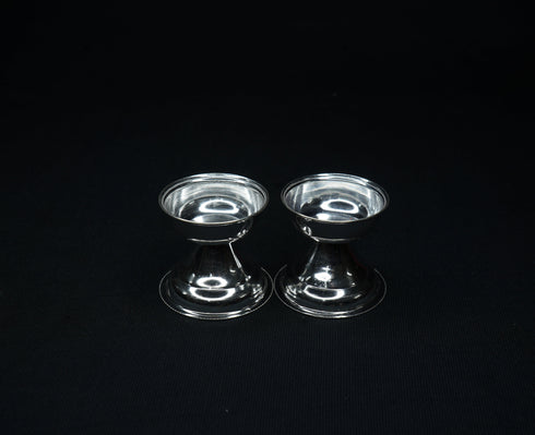 Pair of Pure Silver Lamps 21 grams