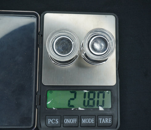 Pair of Pure Silver Lamps 21 grams