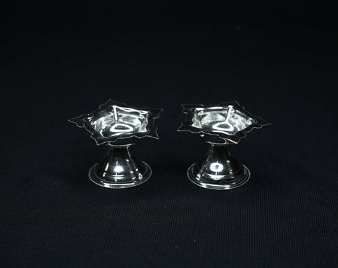 Pure Silver Kundulu Diya Pair10 grams