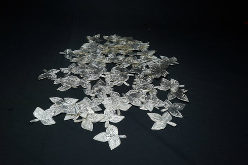 Pure Silver Bilva Patra 180 Grams (Pack of 108)