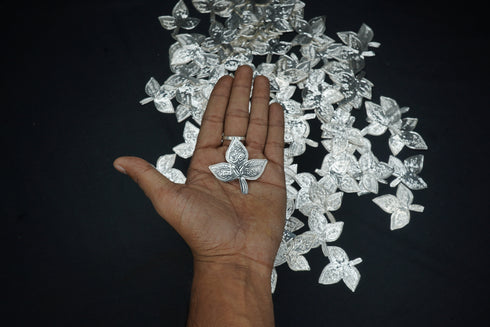 Pure Silver Bilva Patra 180 Grams (Pack of 108)