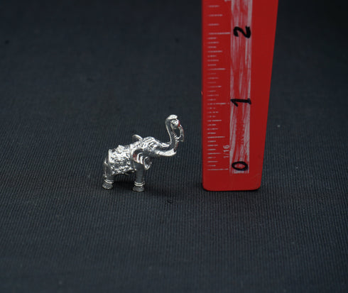 Pure Silver Elephants Pair 32g