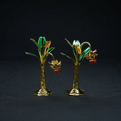 Pure Silver Banana Pair Trees 39 grams