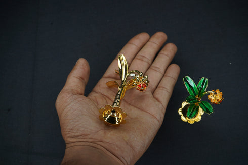 Pure Silver Banana Pair Trees 39 grams