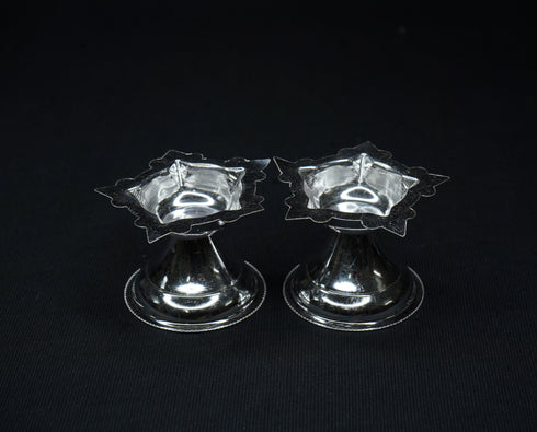 Pure Silver 5 Mukh Diya Pair 20g approx.