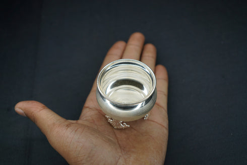 Pure Silver Fancy Stand Bowl 25g