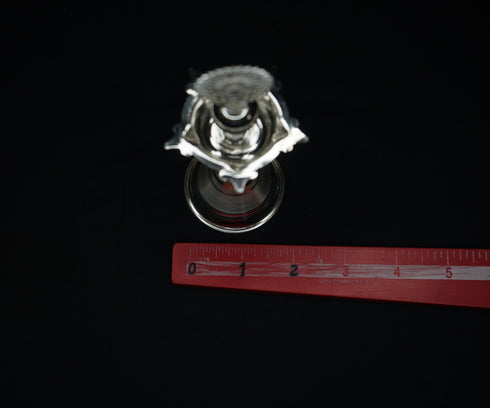 Pure Silver Diya With Peacock 104g