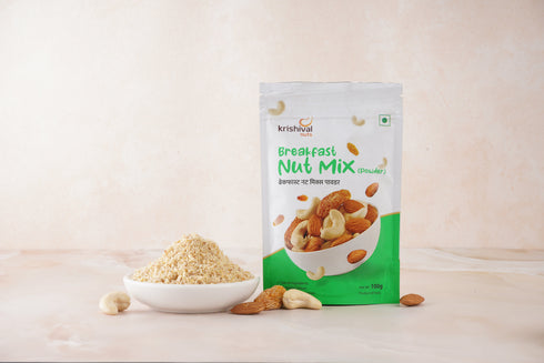 Krishival NUTS Breakfast Nut Mix Powder 100gm