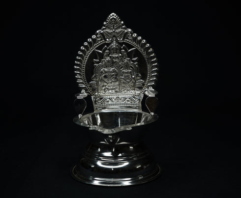 Pure Silver Laxmi Kubera Diyas 80g