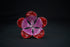 Pure Silver Pink And Red Small Flower 16g