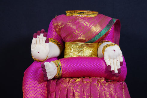 Varalakshmi Pooja idol (without face)
