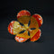 Pure Silver Yellow And Orange Flower 22g