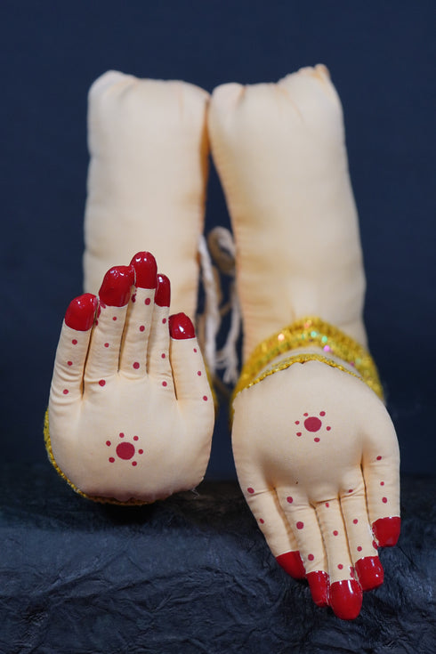 Varalakshmi Goddess Hands and Legs