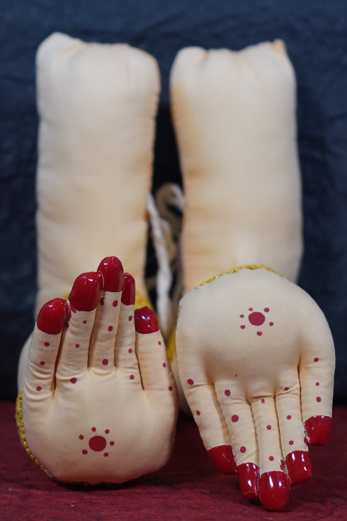 Varalakshmi Goddess Hands and Legs