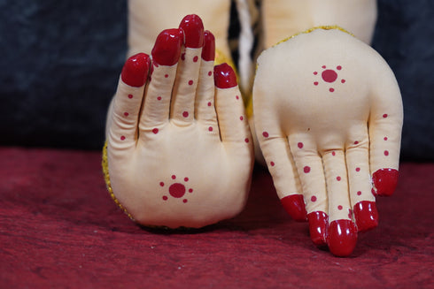 Varalakshmi Goddess Hands and Legs