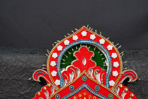 Hindu Deity Head Arch With Light