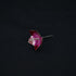 Pure Silver Pink And Red Flowers 3g
