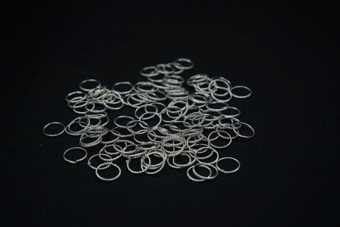 Pure Silver Small Bangles For God 30g Pack Of 108