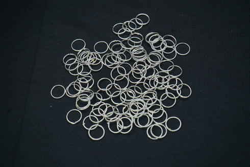 Pure Silver Small Bangles For God 30g Pack Of 108