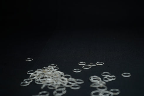 Pure Silver Small Bangles For God 30g Pack Of 108