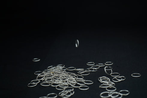 Pure Silver Small Bangles For God 30g Pack Of 108