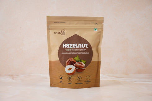 Krishival Nuts Premium Hazelnuts 250gm