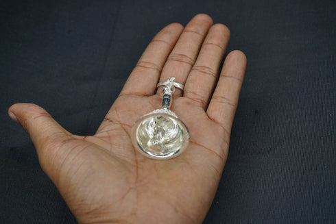 Pure Silver Nandi Pooja Bells 30g