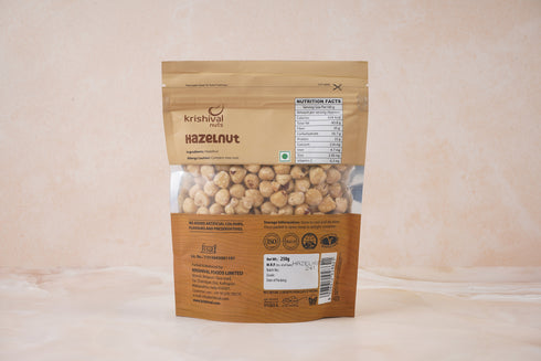 Krishival Nuts Premium Hazelnuts 250gm